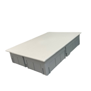 CT25TH Caja de conexión enlazable 300x200x60 para tabique hueco, tapa y tornillos